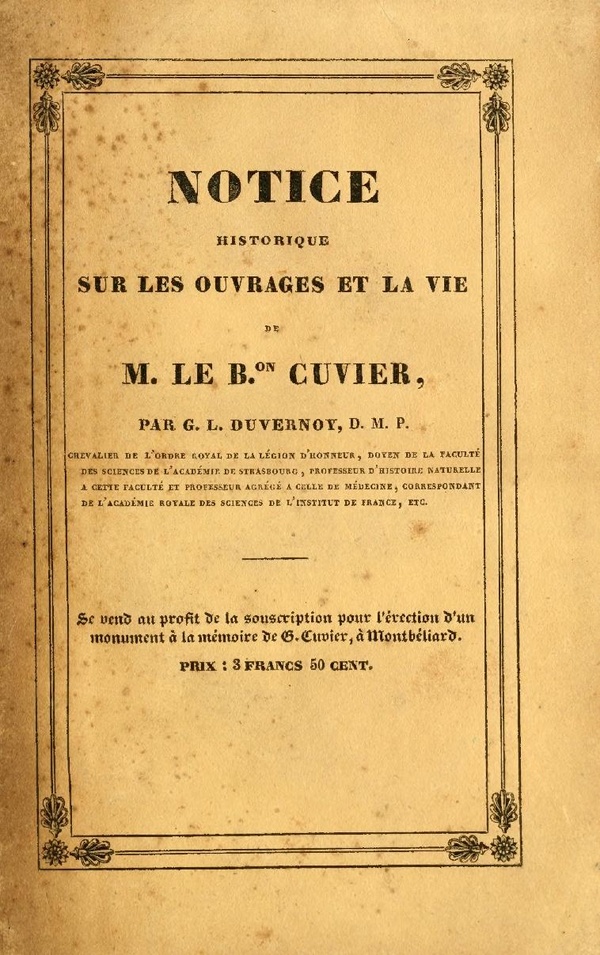 Notice Cuvier (1833) Duvernoy.pdf