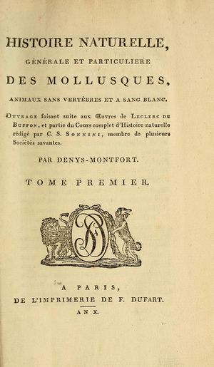 Histoire naturelle des mollusques (1801) Montfort, tome 1, pages 9.jpg