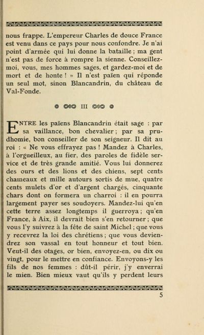 La chanson de Roland (1922) Bédier I. A. page 5.jpg