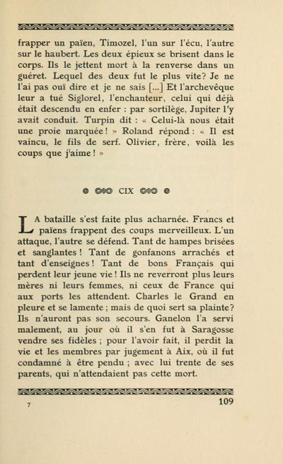 La chanson de Roland (1922) Bédier I. A. page 109.jpg