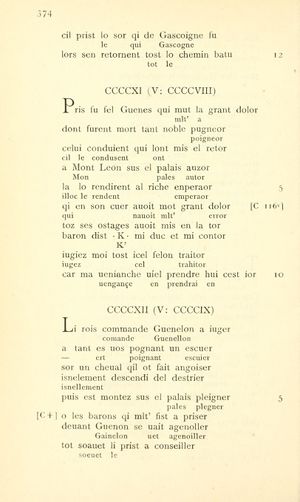 Das altfranzösische Rolandslied (1883) Foerster p 374.jpg