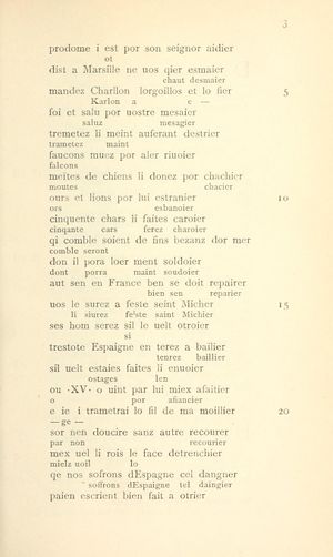 Das altfranzösische Rolandslied (1883) Foerster p 003.jpg