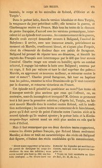 Histoire poetique Charlemagne 1905 Paris p 275.jpg