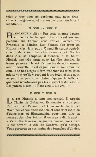La chanson de Roland (1922) Bédier I. A. page 7.jpg