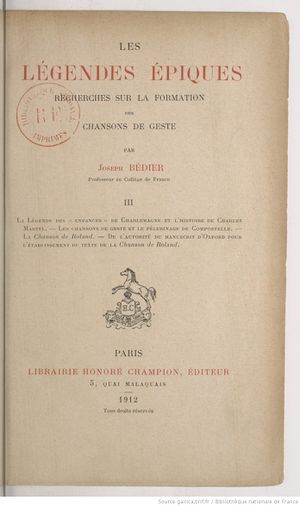 Légendes épiques Bédier 1912 Vol 3 f 15.jpg