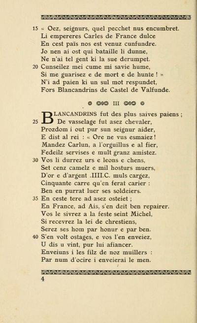 La chanson de Roland (1922) Bédier I. A. page 4.jpg