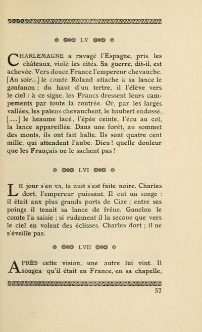 La chanson de Roland (1922) Bédier I. A. page 57.jpg