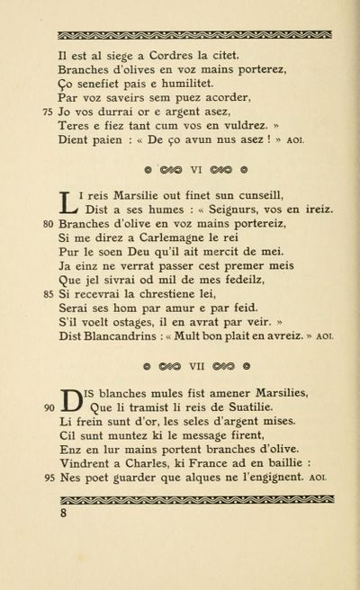 La chanson de Roland (1922) Bédier I. A. page 8.jpg