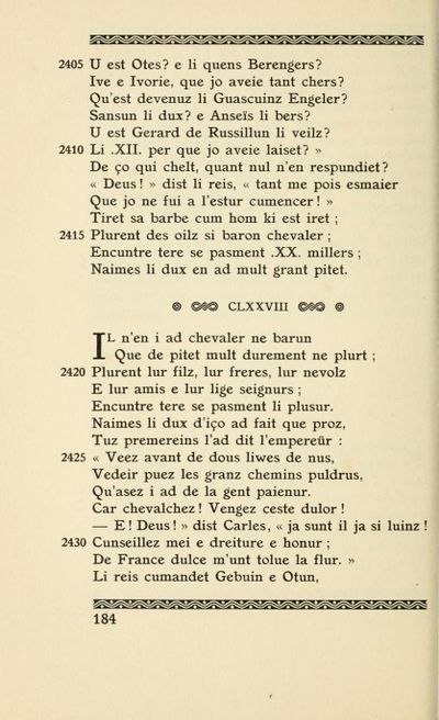 La chanson de Roland (1922) Bédier I. A. page 184.jpg