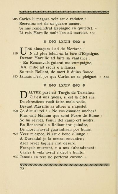 La chanson de Roland (1922) Bédier I. A. page 72.jpg