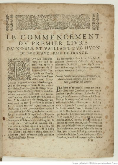 Huon de Bordeaux (1675) Oudot, Gallica page 7.jpg