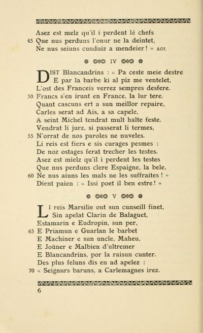 La chanson de Roland (1922) Bédier I. A. page 6.jpg