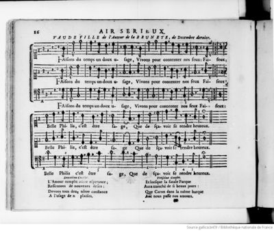 Recueil Airs a boire et sérieux (1712) Ballard page f16.jpg