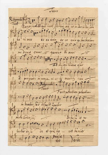 Fichier:Magnificat Buxtehude Uppsala Manuscrit ténor 1.jpg
