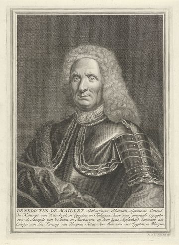 Portret van Benoit de Maillet, RP-P-1908-4502.jpg