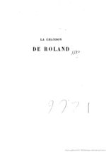 Chanson de Roland (1872) Gautier, I, page 001.jpg