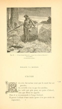 Chanson de Roland Gautier Populaire 1895 page 191.jpg