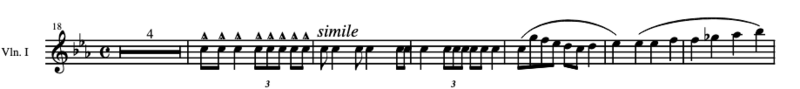 Chanson de Roland G Mathieu mvt 7 mesure 23 violon 1.png