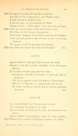 Chanson de Roland Gautier Populaire 1895 page 189.jpg