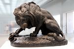 0 Lion au serpent- A-L Barye - LP 1184 - Louvre.JPG