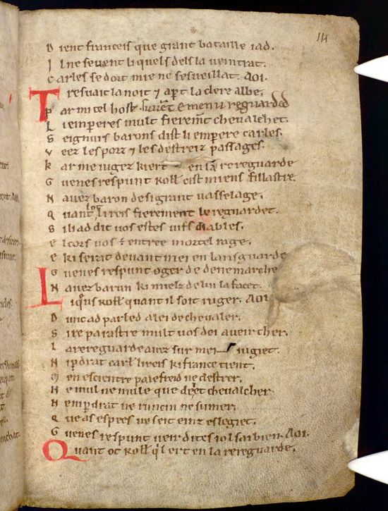 Page27-2140px-La Chanson de Roland - MS Oxford.djvu.jpg