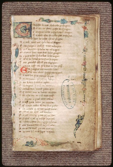Châteauroux, Bibl. mun., ms. 0001, f. 001 - vue 2.jpeg