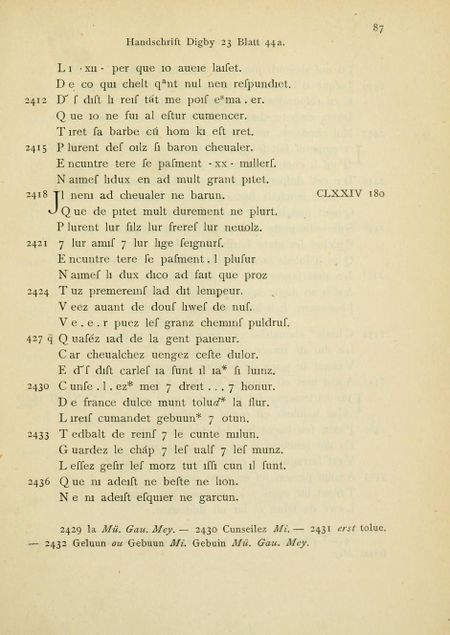 Das altfranzösische Rolandslied Stengel 1878 page 87.jpeg