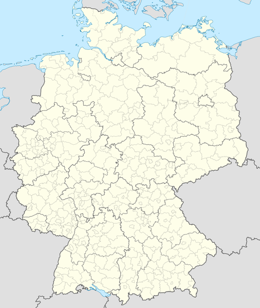 Fichier:864px-Germany (+districts) location map.svg.png
