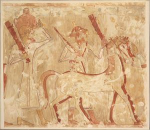 Syrians Bringing Horses, Tomb of Rekhmire MET DT226131.jpg
