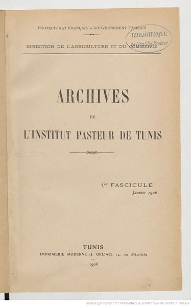 Fichier:Archives institut pasteur Tunis 1906 (Gallica 12148-bpt6k9694968p).jpeg