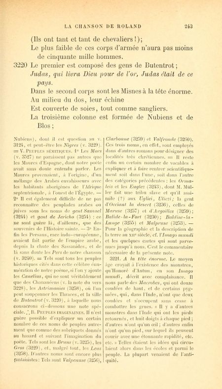 Chanson de Roland Gautier Populaire 1895 page 243.jpg