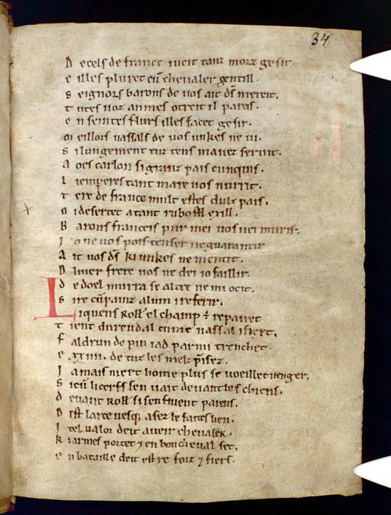 Page67-2140px-La Chanson de Roland - MS Oxford.djvu.jpg