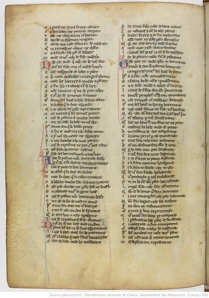 Fichier:BNF Manuscrit 860 Chanson de Roland F74.jpeg