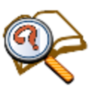 Question book magnify.svg
