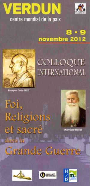 Visuel Foi, religions et sacré dans la Grande Guerre 2012 Verdun.jpg