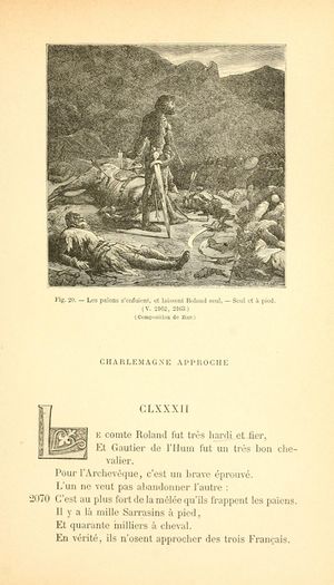 Chanson de Roland Gautier Populaire 1895 page 179.jpg