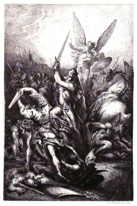 Gautier - La Chanson de Roland , 1872 - Vol. 1 - Illustration page 513.jpg