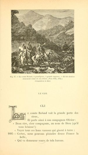 Chanson de Roland Gautier Populaire 1895 page 157.jpg