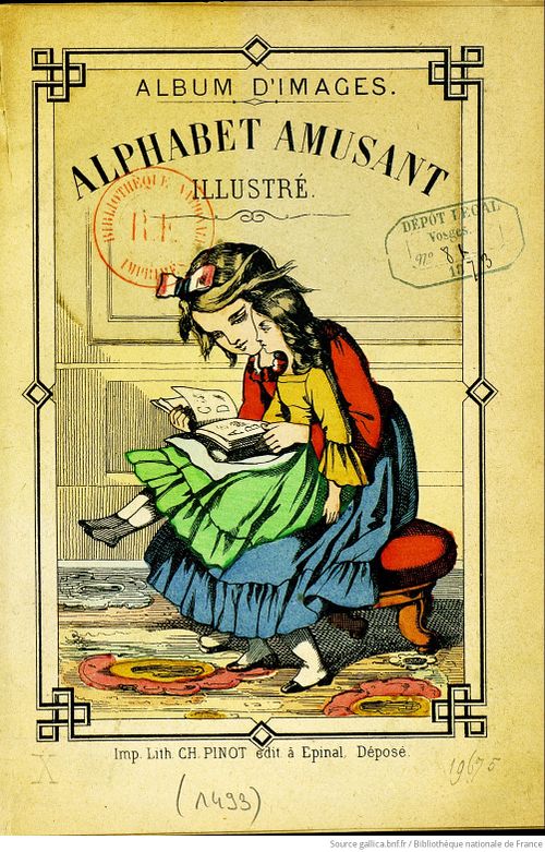 Alphabet amusant illustré (1873) Épinal, page 1.jpg