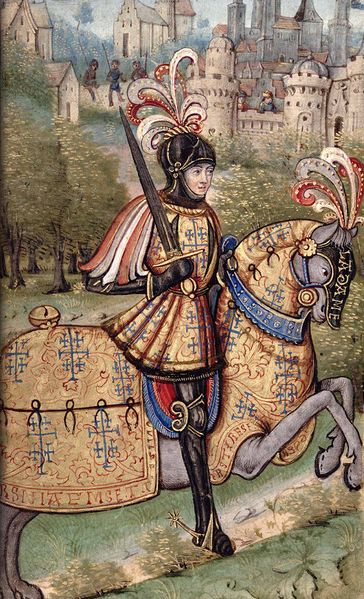 File:Portrait equestre Rene II-Enluminure Nancéide.jpg