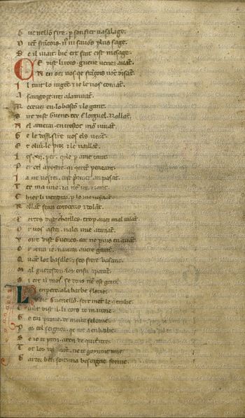File:Chanson de Roland Manuscrit Chateauroux page 20.jpg