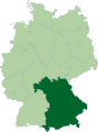 Deutschland Lage von Bayern.svg