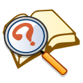 Question book magnify.svg