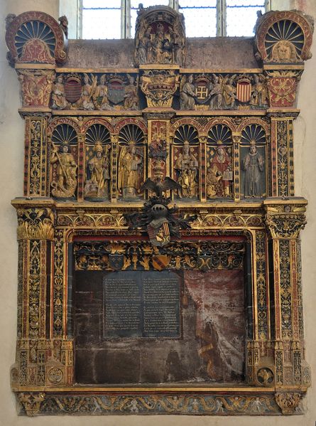 File:Nancy (Meurthe-et-Moselle) - Musée lorrain - Eglise des Cordeliers - Enfeu du tombeau du duc René II (1473-1508) (attribué à Mansuy Gauvain, 1511) (47183655041).jpg