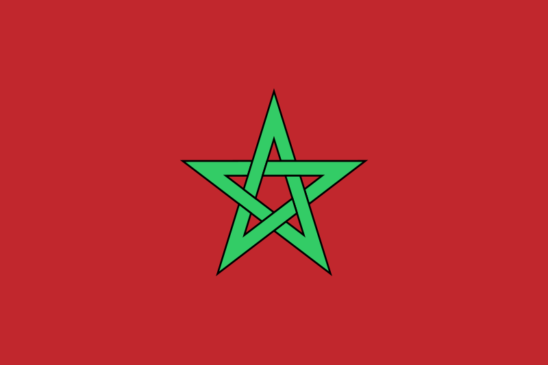 File:Flag of Morocco (light green).svg