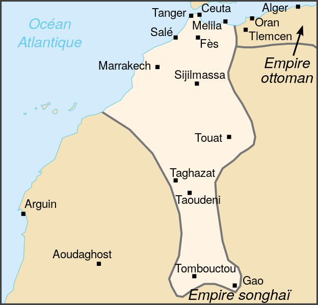 File:Conquêtes des Saadiens.svg